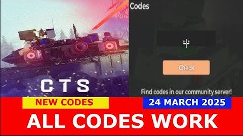 *NEW CODES* [FIRE SUPPORT ] Cursed Tank Simulator ROBLOX | ALL CODES | MARCH 24, 2025