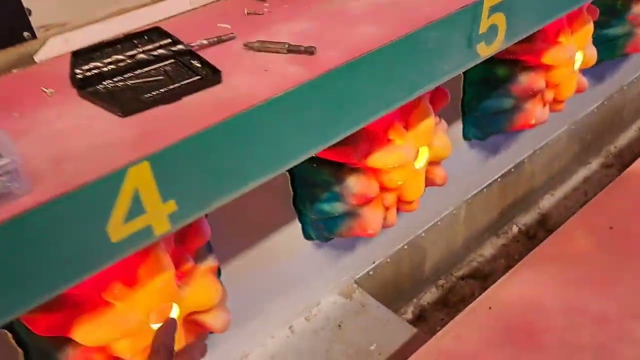 Water Race Game Restoration 1st Time Systems Testing.   Copyright 2024 Randy Senna