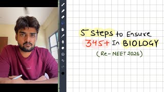 Stuck In BIOLOGY?‼️ 345+ Is Easy ( Follow these 4 steps )🩺 | reneet 2026