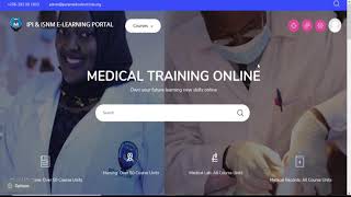 How to Access the E-Learning Portal for IPI and ISNM