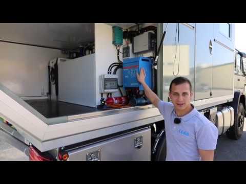 Mercedes Ecoliner 1120 Expeditionsfahrzeug - video from Autarking