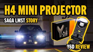 VLOG LMST : Review Y6D (H4) LED Mini Projector lens [Sub : BM/Eng/中文]