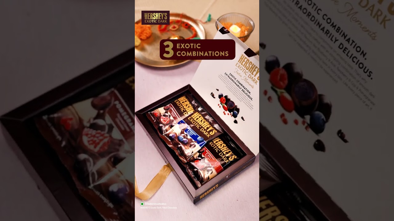 Celebrate Rakhi with HERSHEY'S Exotic Dark! 