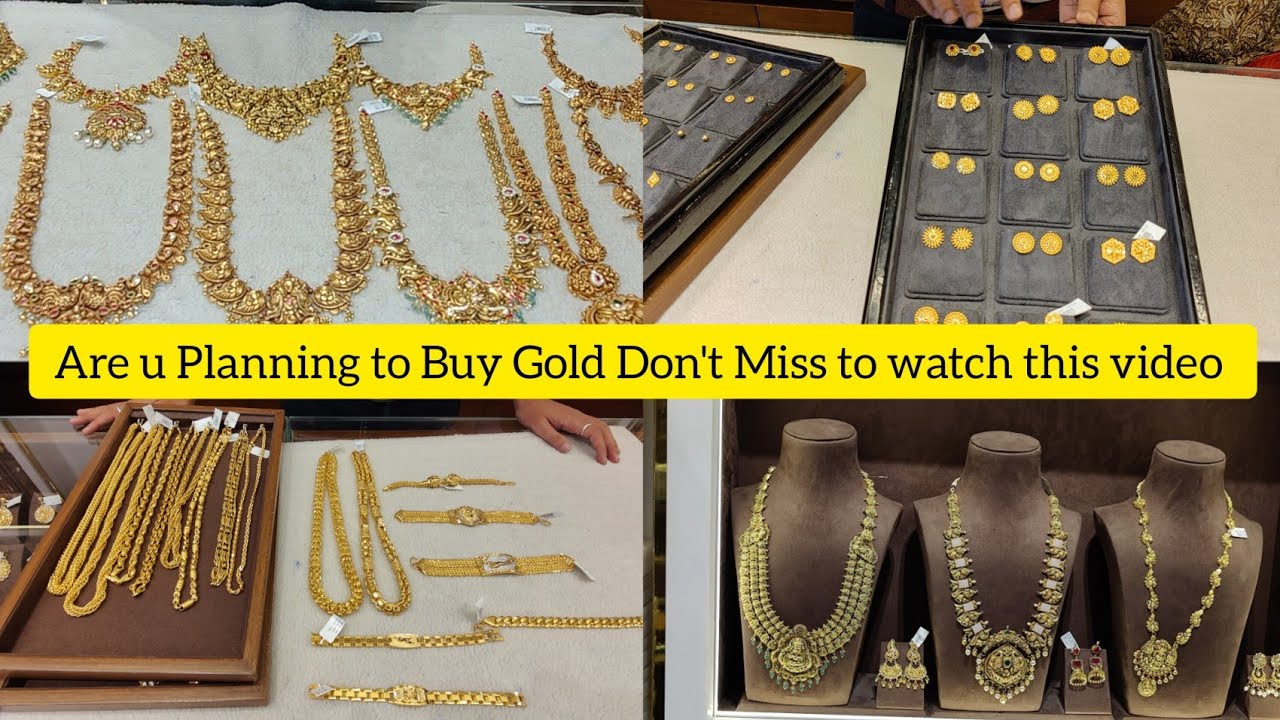 Bangalore Light Weight Gold Jewellery Gold Jewellery Manufacturers