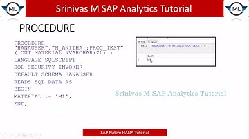 08 Procedure maken met retourtypetabel in Native HANA
