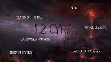 L2-Cyrex No Custom PvP Server.