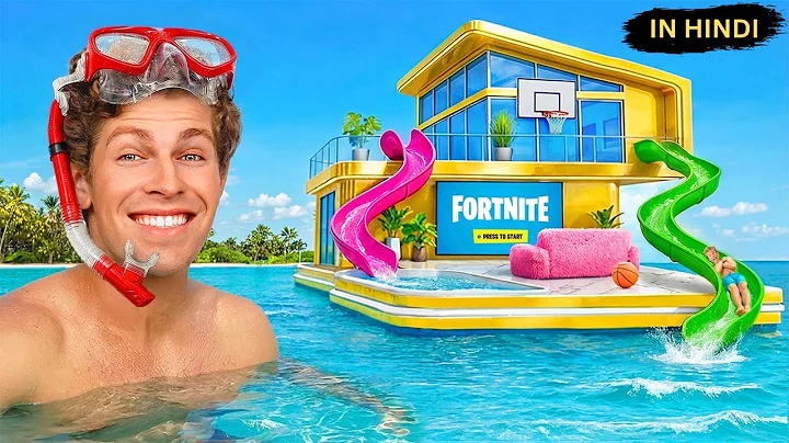 I Built a Floating House!