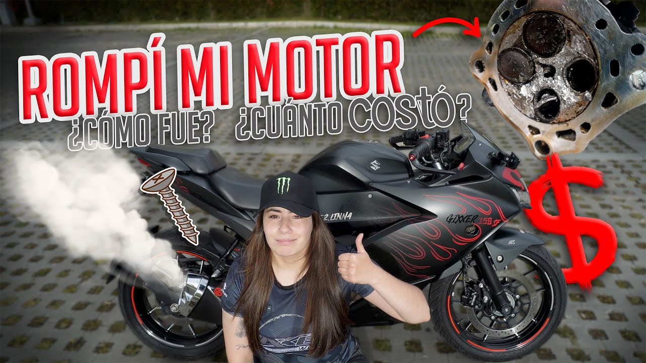 Esto costó el motor de mi Suzuki Gixxer 250 SF | By: @gomezlinna