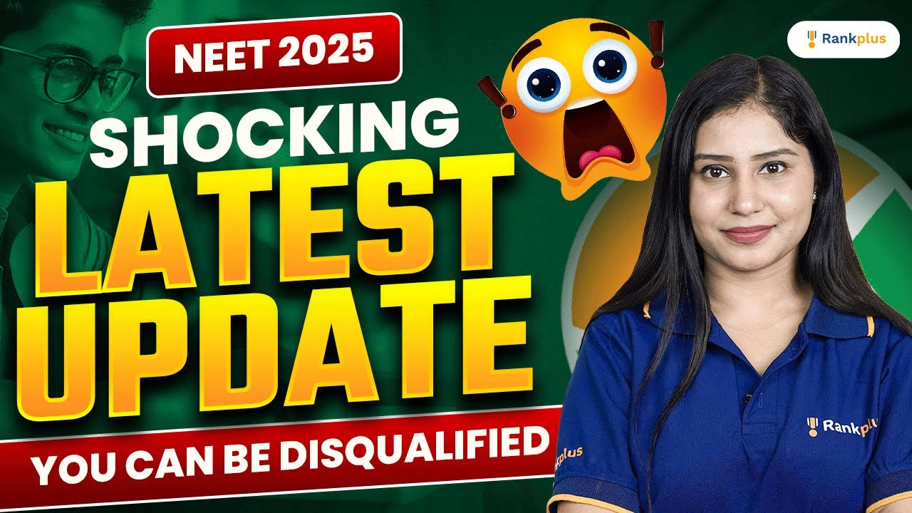 Shocking Update NEET 2025 😱 | NTA Latest Update | Tamsa Ma'am | Rankplus