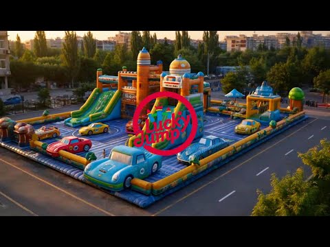 Trust China Inflatables: Car-Style Tracks + Safe Inflatables for Family & Team Building