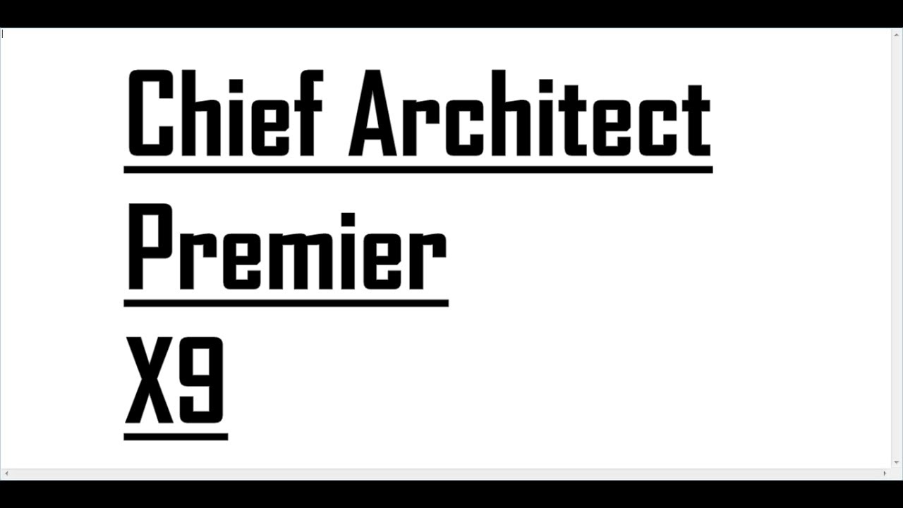  Chief  Architect  Premier  X9 Best Software For Makeing 