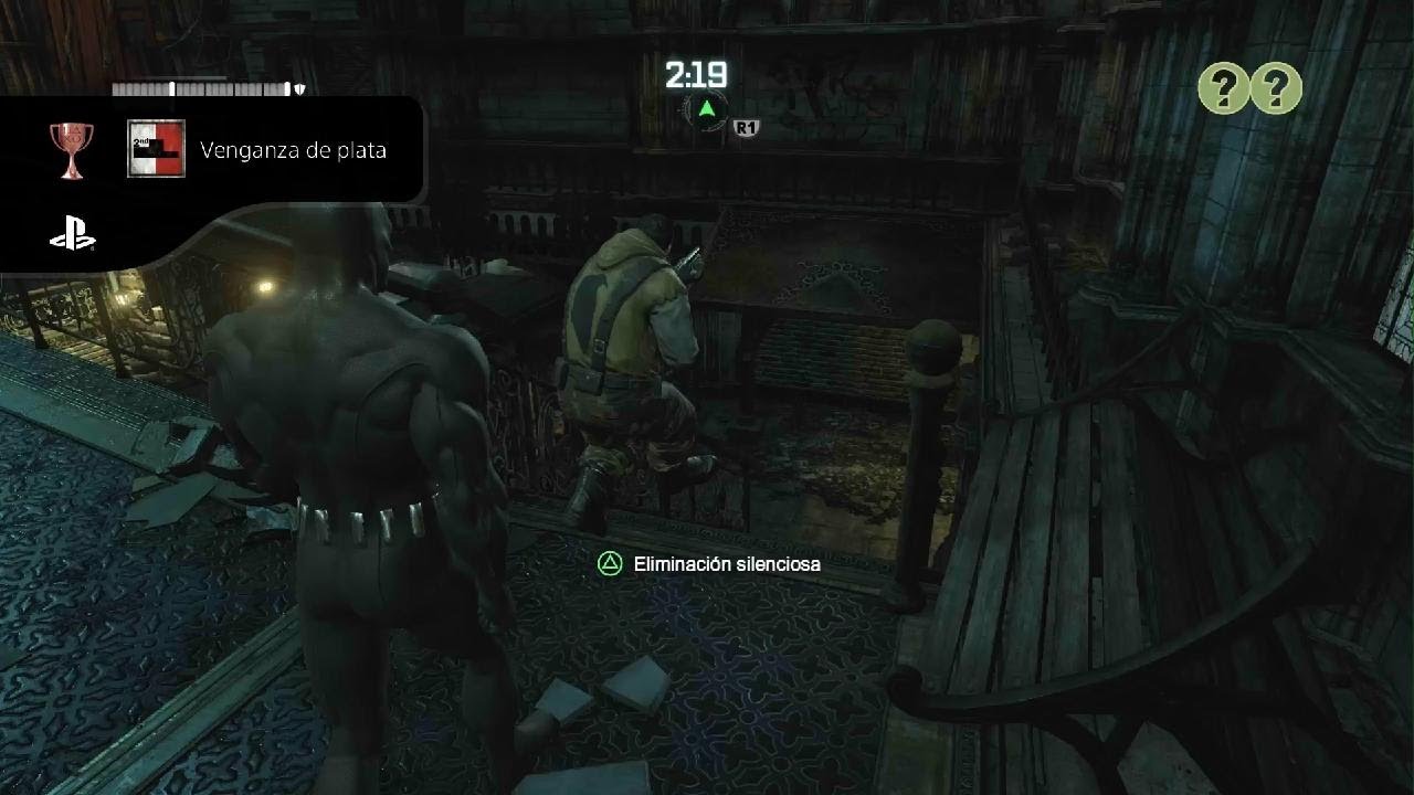 Trofeo  "Venganza De Plata" Batman : Return To Arkham - Arkham City.🏆 PS5/PS4 