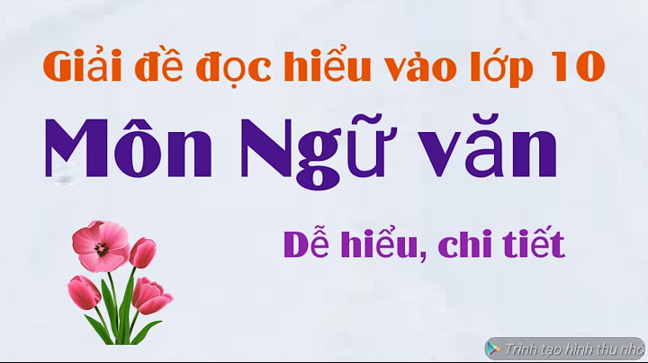 Các De Đọc hiểu lớp 10 thi học kì 2