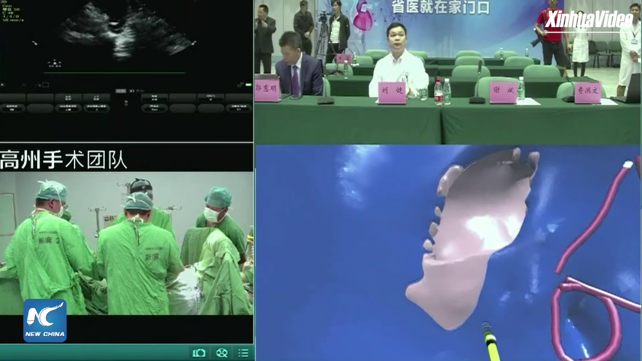 China's first 5G remote minimally invasive cardiac surgery