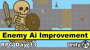 Small RPG Development | Ai Enemy Skill Usage | Day 33 #gamedev #unity