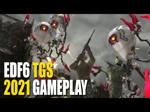 Earth Defense Force 6: 14 minutes of new gameplay | TGS 2021