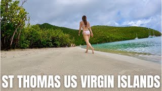 ST. THOMAS USVI | Flight Attendant Travel Vlog 2021