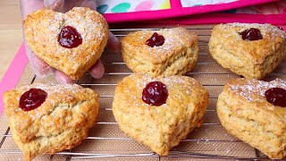 Without A Mixer, l Have Made A VERY SOFT SCONES Unlike Any Other Scone With Jam | Romantic Breakfast