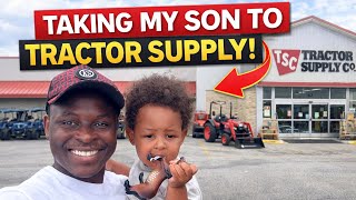 I Took My Son to Tractor Supply… He Loved It! RV Life