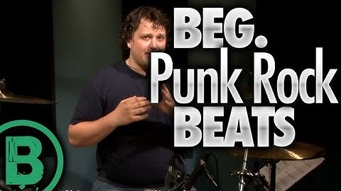 Beginner Punk Rock Drum Beats