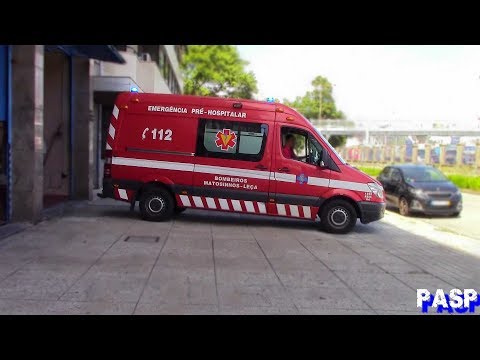 Compilation of portuguese emergency vehicles (INEM, Polícia, Bombeiros, Ambulância) #1