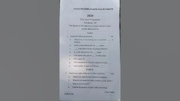 +3 5th Semester Utkal university Commerce (Core-11) question paper 2024 #utkaluniversity #shorts