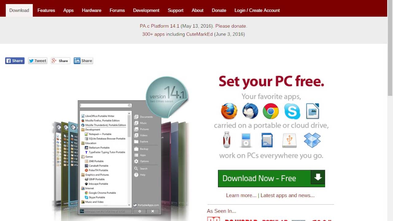 How to download portable apps
