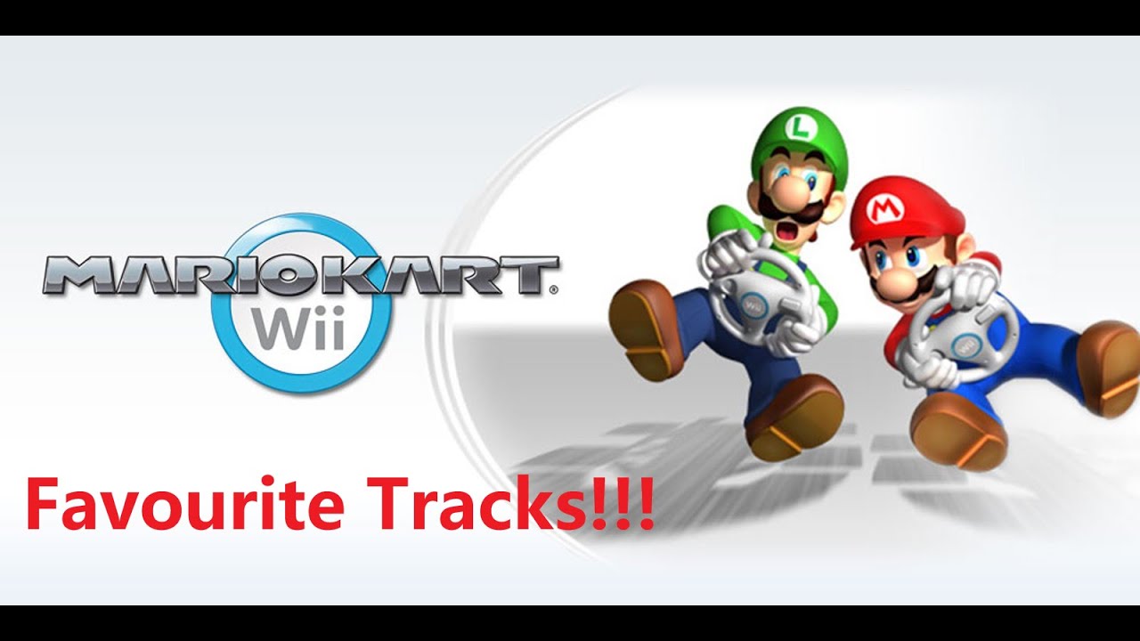 My favourite 3 tracks in Mario Kart Wii!!!