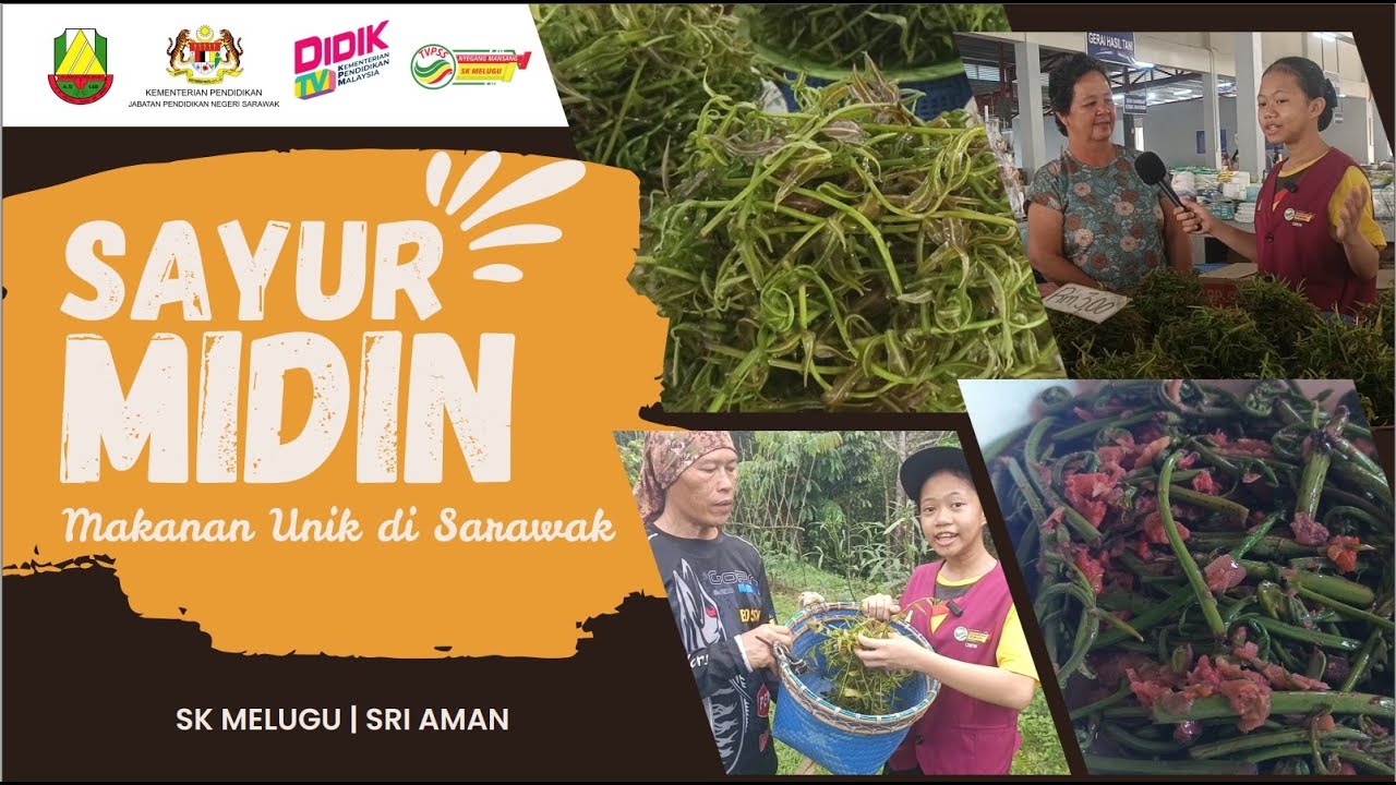 Episod 21 - Makanan Unik di Sarawak - Sayur Midin (versi penuh)
