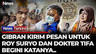 Gibran Kirim Doa untuk Roy Suryo dan Dokter Tifa: Semoga Lekas Sembuh | iNews Terkini