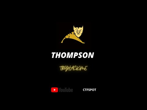 Thompson Tryhackme |  Apache Tomcat | cronjobs privilege escalation | web |