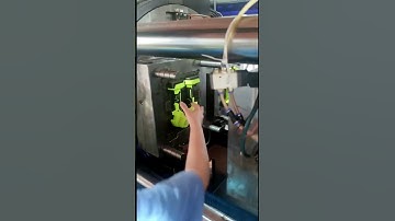 Inside Plastic Parts Manufacturing Factory: Two Color Injection Molding