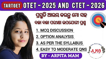 CDP duscussion For OTET -2025 and CTET -2026 PEDAGOGY MCQs by Arpita Mam official. 