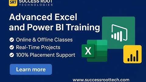  Master Data Skills with Advanced Excel & Power BI Training!contact 8939069135