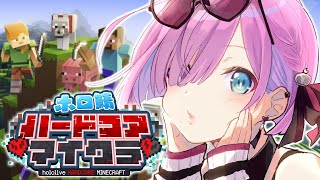 【 #ホロ鯖ハードコアマイクラ 】初めてのハードコア生活2日目なのら!!!【姫森ルーナ/ホロライブ】