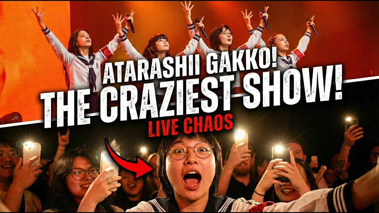 ATARASHII GAKKO! The Marching of AG! Tour - Melbourne 08/12/25