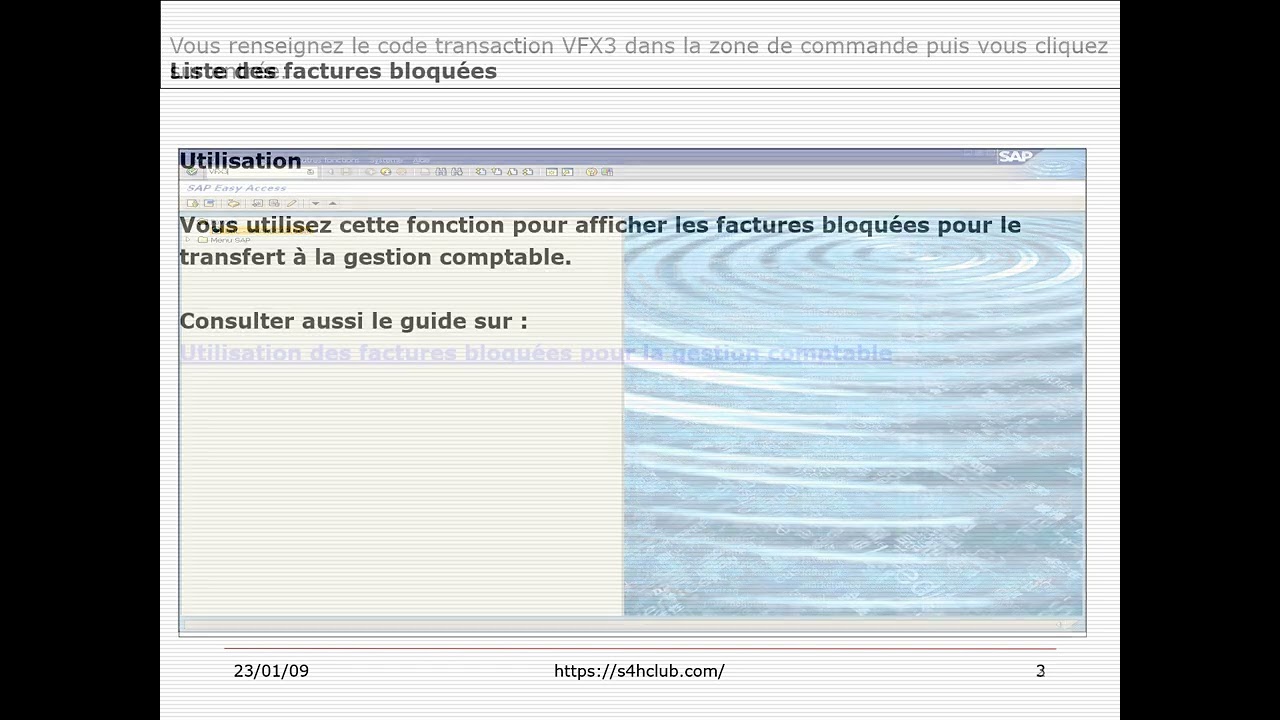 Factures bloquées dans SAP VFX3 à la rescousse ! 🚀