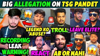 Tsg Pandet Vs Xdivine Full Explained , Gaming Aura React On Matter, Mr Jay Reply On Leaving Elite?