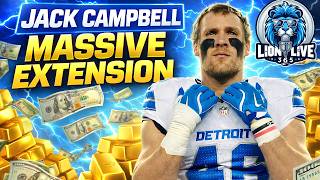 Detroit Lions lock up Jack Campbell with a massive extension!