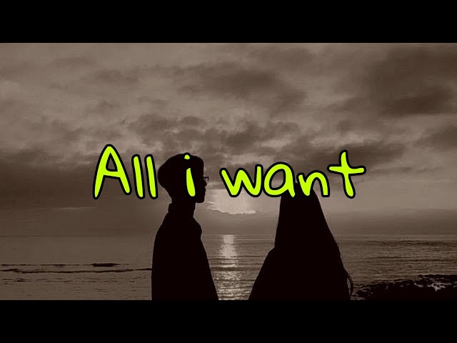 All i want - Kodaline ( Lofi remix ) class=