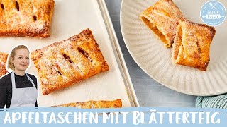 Thumbnail for Apfeltaschen mit Blätterteig 🍎 | Omas Original Rezept | Einfach Backen