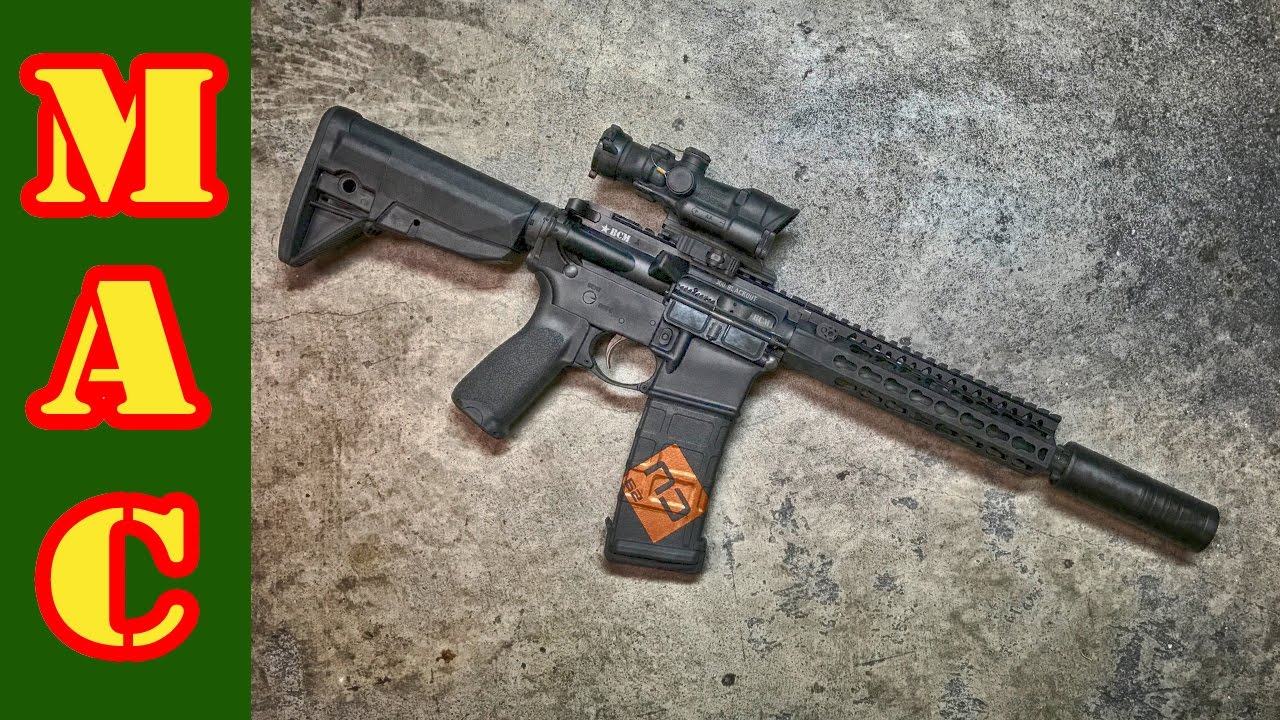 Bcm 300 Blackout Sbr Coyote Gun Youtube