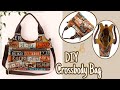 DIY Cara Membuat Tas/Crossbody Bag/Tote Bag/Hand Bag Tutorial &amp; Pattern