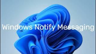 Windows 11 (Light Mode) Notification Sounds