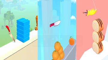 Master Slice | Almost Cut | Slice Master - All Levels Gameplay Android, iOS