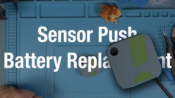 How To Replace A Sensor Push Battery