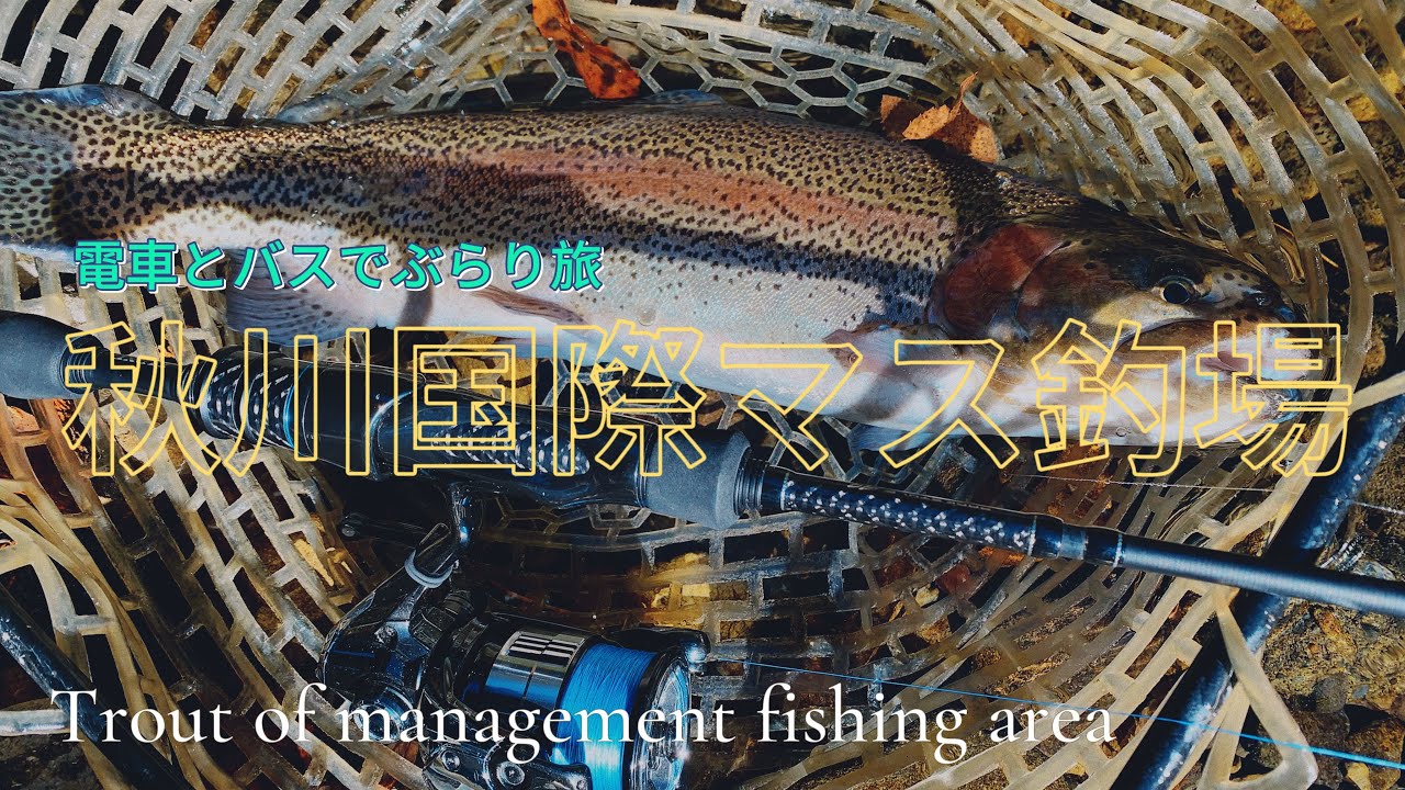 【秋川国際マス釣場】東京の山奥にある初心者でも楽しめると噂のエリアトラウトが想像以上に良すぎた件