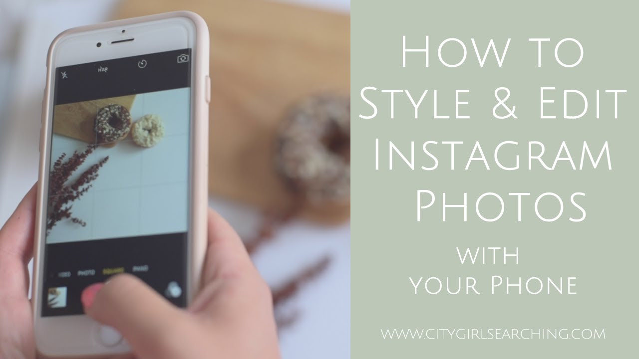 Update How to Style, Edit \u0026 Add text to Instagram Photos using your Phone