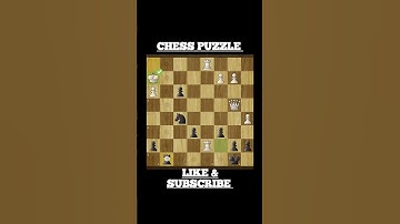 dangerous chess puzzle#mate in 3 moves#chess #games #trending #viral#shorts
