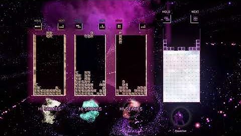 Tetris Effect Connected (PC) - Connected Mode (Maniac Mod) - Area 4